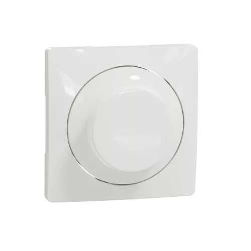 Schneider Sedna SDD111503 fedlap forgatógombbal fényerőszabályzóhoz fehér