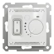 Schneider Electric SDD111507 Szobatermosztát padlófűtéshez, fehér burkolattal, keret nélkül, 16 A 230 V AC, csavaros bekötés (Sedna Design / Elements)