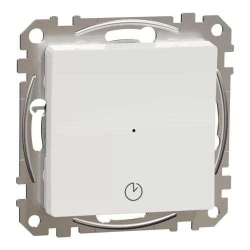 Schneider Electric SDD111508 időkapcsoló, fehér burkolattal, csavaros bekötés, kerét nélkül, süllyesztett, 10A 250V IP20 (Sedna Design / Elements)