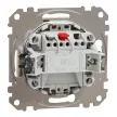 Schneider Electric SDD112101 egypólusú kapcsoló (101), bézs burkolattal, rugós bekötés, kerét nélkül, süllyesztett, 10A 250V IP20 (Sedna Design / Elements)