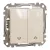 Schneider Electric SDD112104 redőnykapcsoló, bézs burkolattal, rugós bekötés, kerét nélkül, süllyesztett, 10A 250V IP20 (Sedna Design / Elements)