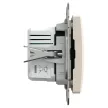 Schneider Sedna SDD112405 dupla USB töltő USB A+C 21 W bézs süllyesztett