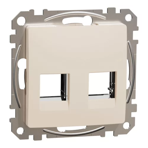 Schneider Sedna SDD112442C 2xRJ45 adapter RDM betétekhez bézs
