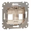 Schneider Sedna SDD112442C 2xRJ45 adapter RDM betétekhez bézs