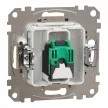 Schneider Electric SDD112451 Informatikai csatlakozóaljzat 1xRJ45, Cat5e UTP, bézs burkolattal, keret nélkül, csavaros bekötés (Sedna Design / Elements)