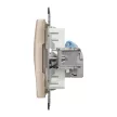Schneider Sedna SDD112461S 1x RJ45 Cat6 STP adatcsatlakozó aljzat bézs