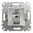 Schneider Sedna SDD112461S 1x RJ45 Cat6 STP adatcsatlakozó aljzat bézs