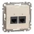Schneider Sedna SDD112462 2x RJ45 Cat6 UTP adatcsatlakozó aljzat bézs