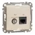 Schneider Sedna SDD112469T TV RJ45 Cat6 UTP kombinált aljzat bézs