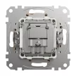 Schneider Electric SDD112481 végzáró TV-Rádió-SAT csatlakozóaljzat 4 dB(TV) 10 dB(Rádió) 1 dB (SAT),bézs burkolattal, keret nélkül, csavaros bekötés (Sedna Design / Elements)