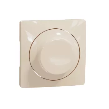   Schneider Electric SDD112503 Fedlap forgatógombos fényerőszabályzókhoz bézs - Pótalkatrész (Sedna Design / Elements)