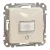 Schneider Electric SDD112504 Nyomógombos mozgásérzékelő, bézs burkolattal, keret nélkül, 10 A 230 V AC, 160°, csavaros bekötés (Sedna Design / Elements)