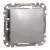 Schneider Electric SDD113101 egypólusú kapcsoló (101), alumínium burkolattal, rugós bekötés, kerét nélkül, süllyesztett, 10A 250V IP20 (Sedna Design / Elements)