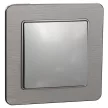 Schneider Electric SDD113101 egypólusú kapcsoló (101), alumínium burkolattal, rugós bekötés, kerét nélkül, süllyesztett, 10A 250V IP20 (Sedna Design / Elements)