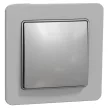 Schneider Electric SDD113101 egypólusú kapcsoló (101), alumínium burkolattal, rugós bekötés, kerét nélkül, süllyesztett, 10A 250V IP20 (Sedna Design / Elements)