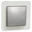 Schneider Electric SDD113101 egypólusú kapcsoló (101), alumínium burkolattal, rugós bekötés, kerét nélkül, süllyesztett, 10A 250V IP20 (Sedna Design / Elements)