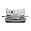 Schneider Electric SDD113121 kártyás kapcsoló, alumínium burkolattal, rugós bekötés, kerét nélkül, süllyesztett, 10A 250V IP20 (Sedna Design / Elements)