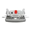 Schneider Electric SDD113131 egypólusú nyomó (N101), alumínium burkolattal, csengőjellel, rugós bekötés, kerét nélkül, süllyesztett, 10A 250V IP20 (Sedna Design / Elements)
