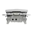 Schneider Electric SDD113166L váltókapcsoló (106), alumínium burkolattal, kék jelzőfénnyel, rugós bekötés, kerét nélkül, süllyesztett, 16A 250V IP20 (Sedna Design / Elements)