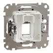 Schneider Electric SDD113421 Egyes adapter Keystone (RJ45, RJ11, HDMI, VGA) csatlakozóhoz, alumínium burkolattal, keret nélkül (Sedna Design / Elements)
