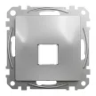 Schneider Electric SDD113421 Egyes adapter Keystone (RJ45, RJ11, HDMI, VGA) csatlakozóhoz, alumínium burkolattal, keret nélkül (Sedna Design / Elements)