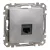 Schneider Electric SDD113461 Informatikai csatlakozóaljzat 1xRJ45, Cat6 UTP, alumínium burkolattal, keret nélkül, csavaros bekötés (Sedna Design / Elements)