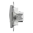 Schneider Sedna SDD113462 2x RJ45 Cat6 UTP adatcsatlakozó aljzat alumínium