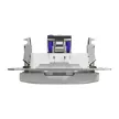 Schneider Sedna SDD113466S 1x RJ45 Cat6A STP adatcsatlakozó aljzat alumínium