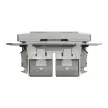 Schneider Sedna SDD113467S 2x RJ45 Cat6A STP adatcsatlakozó aljzat alumínium