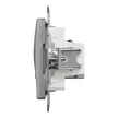 Schneider Sedna SDD113467S 2x RJ45 Cat6A STP adatcsatlakozó aljzat alumínium