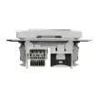 Schneider Electric SDD113468 kombinált csatlakozóaljzat 1xRJ45 + 1xRJ11 (informatikai UTP cat6 + telefon) alumínium burkolattal, keret nélkül, csavaros bekötés (Sedna Design / Elements)