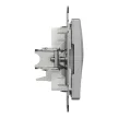 Schneider Sedna SDD113491 1x RJ11 telefonaljzat alumínium süllyesztett