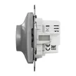 Schneider Sedna SDD113502 univerzális LED fényerőszabályzó dimmer alumínium