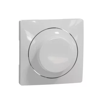   Schneider Electric SDD113503 Fedlap forgatógombos fényerőszabályzókhoz alumínium - Pótalkatrész (Sedna Design / Elements)