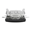 Schneider Electric SDD114101N egypólusú kapcsoló (101), antracit burkolattal, piros ellenőrzőfénnyel, rugós bekötés, kerét nélkül, süllyesztett, 10A 250V IP20 (Sedna Design / Elements)