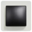 Schneider Electric SDD114101 egypólusú kapcsoló (101), antracit burkolattal, rugós bekötés, kerét nélkül, süllyesztett, 10A 250V IP20 (Sedna Design / Elements)