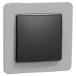 Schneider Electric SDD114101 egypólusú kapcsoló (101), antracit burkolattal, rugós bekötés, kerét nélkül, süllyesztett, 10A 250V IP20 (Sedna Design / Elements)