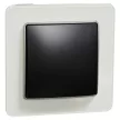 Schneider Electric SDD114101 egypólusú kapcsoló (101), antracit burkolattal, rugós bekötés, kerét nélkül, süllyesztett, 10A 250V IP20 (Sedna Design / Elements)