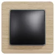 Schneider Electric SDD114101 egypólusú kapcsoló (101), antracit burkolattal, rugós bekötés, kerét nélkül, süllyesztett, 10A 250V IP20 (Sedna Design / Elements)