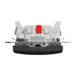Schneider Electric SDD114105L csillárkapcsoló (105), antracit burkolattal, kék jelzőfénnyel, rugós bekötés, kerét nélkül, süllyesztett, 10A 250V IP20 (Sedna Design / Elements)