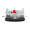 Schneider Electric SDD114116 váltóérintkezős nyomó (N106), antracit burkolattal, rugós bekötés, kerét nélkül, süllyesztett, 10A 250V IP20 (Sedna Design / Elements)