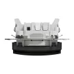 Schneider Electric SDD114121 kártyás kapcsoló, antracit burkolattal, rugós bekötés, kerét nélkül, süllyesztett, 10A 250V IP20 (Sedna Design / Elements)