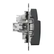 Schneider Electric SDD114121 kártyás kapcsoló, antracit burkolattal, rugós bekötés, kerét nélkül, süllyesztett, 10A 250V IP20 (Sedna Design / Elements)