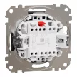 Schneider Electric SDD114166 váltókapcsoló (106), antracit burkolattal, rugós bekötés, kerét nélkül, süllyesztett, 16A 250V IP20 (Sedna Design / Elements)