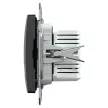 Schneider Electric SDD114405 Dupla USB töltő A+C típusú 3A - 21W, antracit burkolattal, keret nélkül, csavaros bekötés (Sedna Design / Elements)