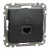 Schneider Sedna SDD114461 1x RJ45 Cat6 UTP adatcsatlakozó aljzat antracit