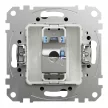 Schneider Sedna SDD114461S 1x RJ45 Cat6 STP adatcsatlakozó aljzat antracit