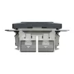 Schneider Electric SDD114462S Informatikai csatlakozóaljzat 2xRJ45, Cat6 STP, antracit burkolattal, keret nélkül, csavaros bekötés (Sedna Design / Elements)