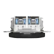 Schneider Sedna SDD114462S 2x RJ45 Cat6 STP adatcsatlakozó aljzat antracit