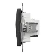 Schneider Electric SDD114462 Informatikai csatlakozóaljzat 2xRJ45, Cat6 UTP, antracit burkolattal, keret nélkül, csavaros bekötés (Sedna Design / Elements)